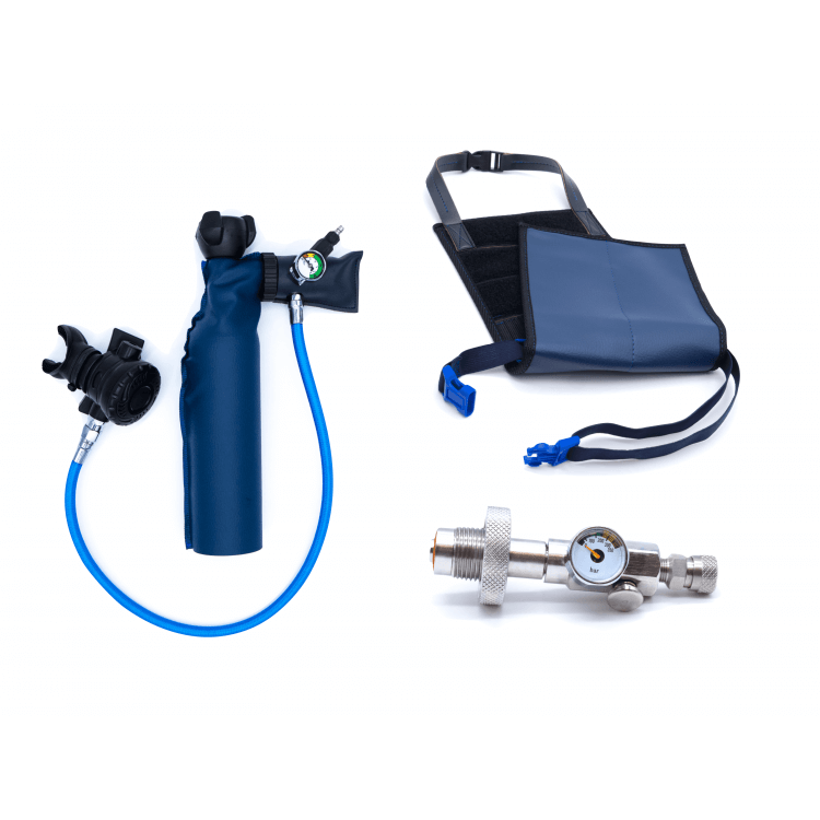 MiniDive Pro (0,5 L) + DIN Filling station + Harness