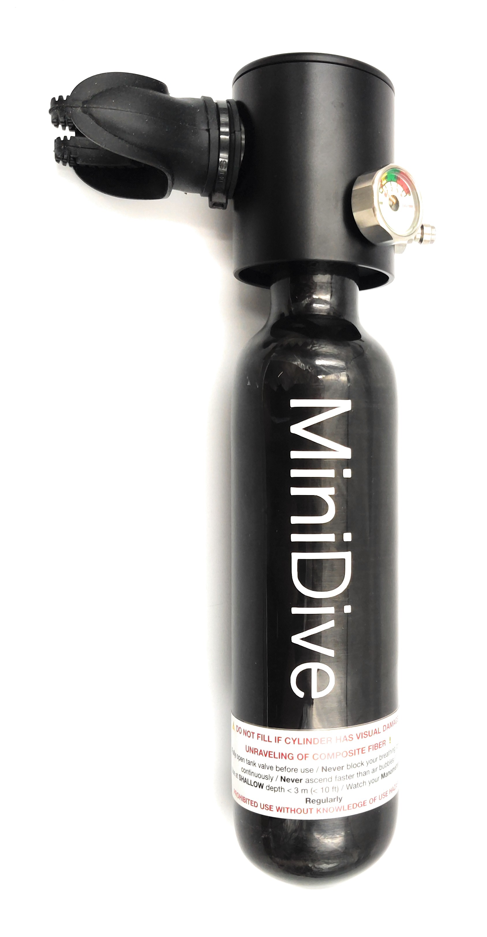 Mini Bouteille De Plongée 2L – Respirateur Sous-marin, Aluminium, Autonomie 25-35 Min, Pour Plongée Récréative