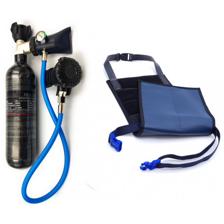Mini Scuba Tank Refillable In Carbon Scuba diving oxygen