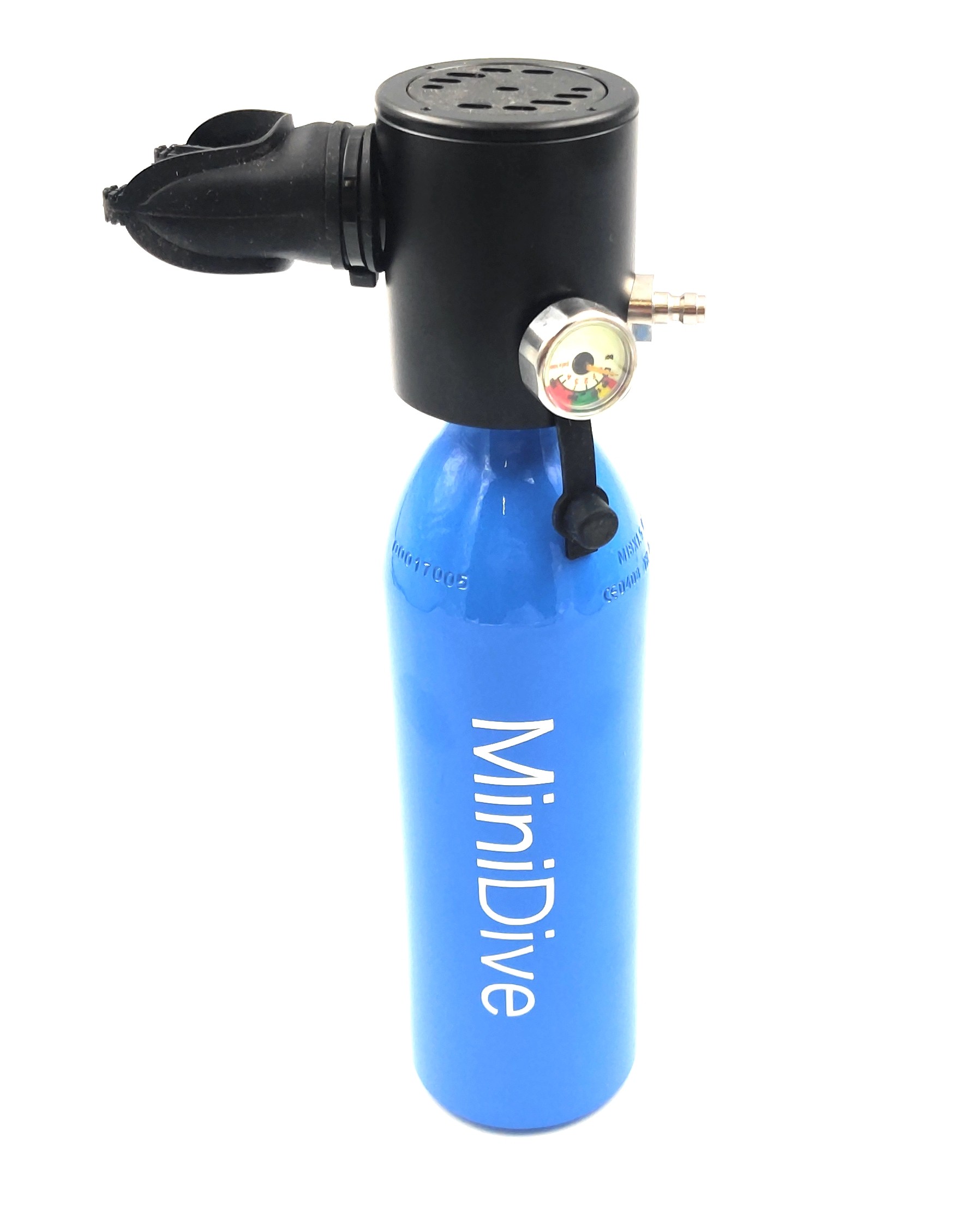 Mini scuba tank with hand pump Starter Kit
