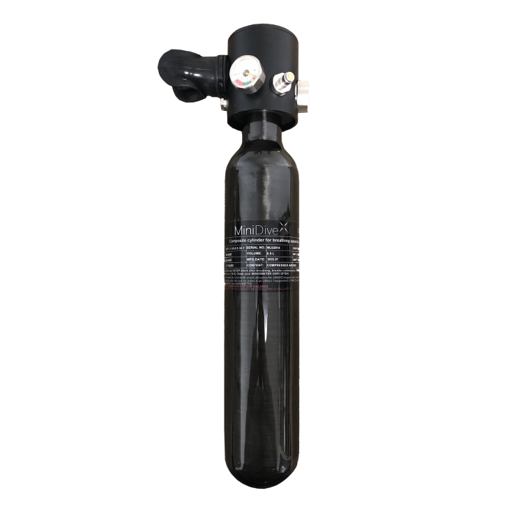 Mini scuba tank + Compressor (Diving kit)
