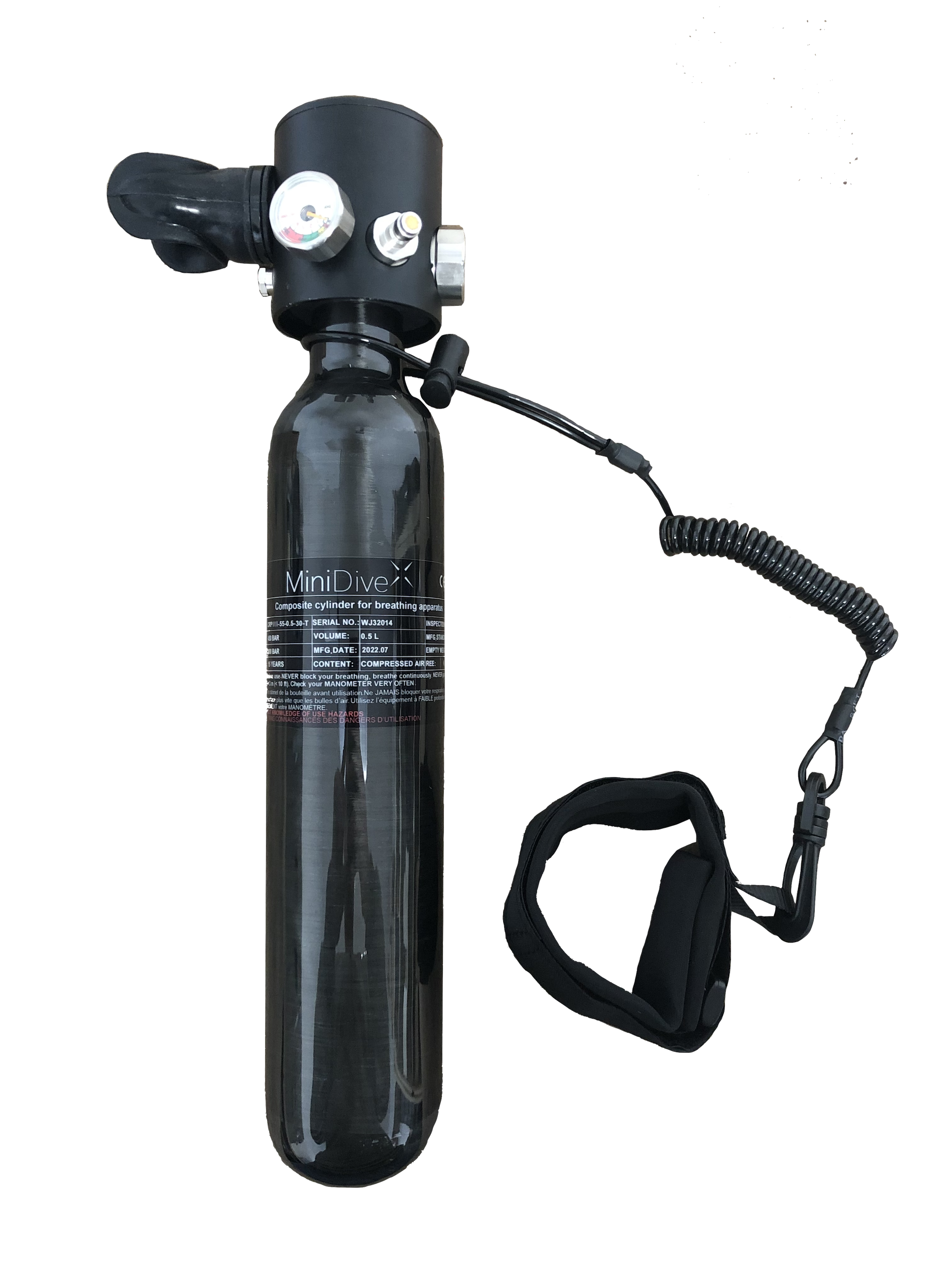 Mini tauchflasche mit Kompressor (Diving kit)