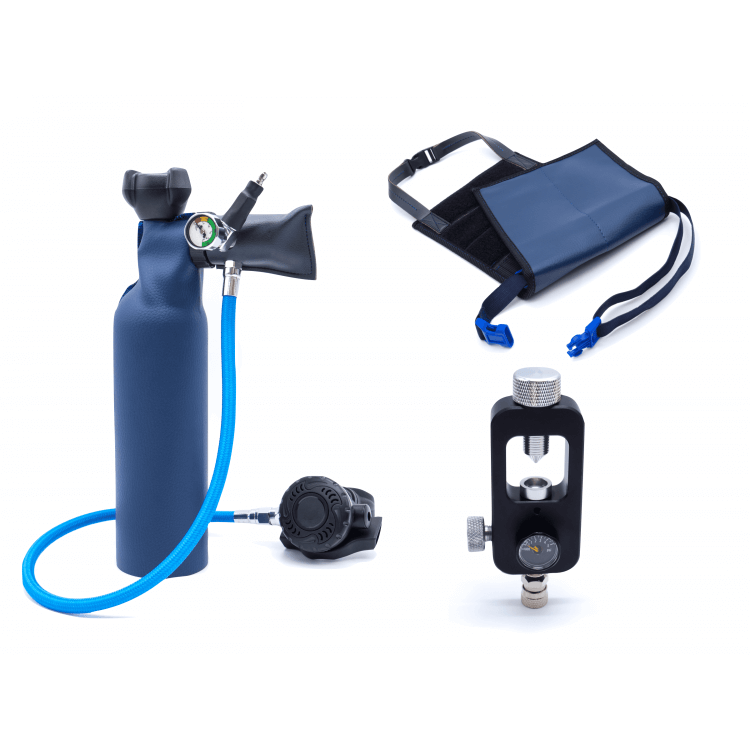 MiniDive Pro+ (0,8 L) + Yoke Filling station + Harnais (Refurbished)